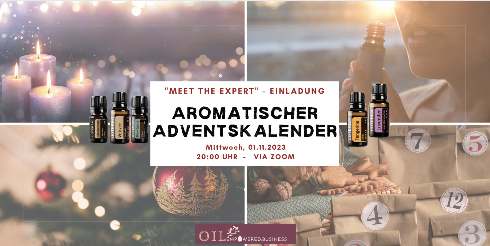 Meet the expert Dezember - Aromatischer Adventskalender