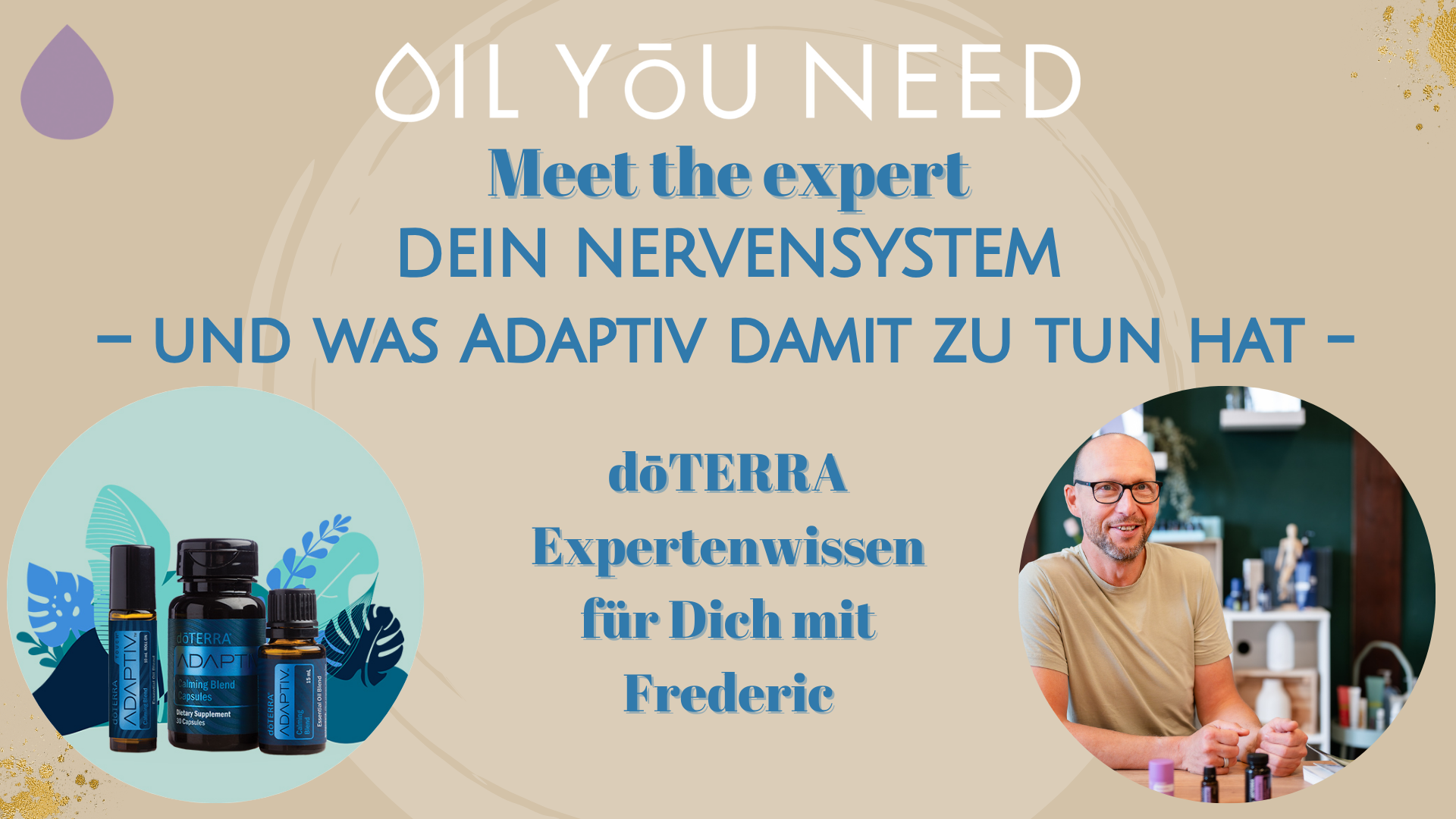 Dein Nervensystem & ADAPTIV - Meet the Expert mit Frederic